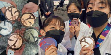 2 Anak Sarawak Raih Pingat Di Kejohanan Taekwondo Dunia