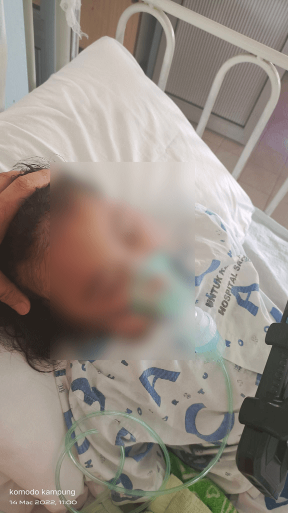 Kanak-Kanak 5 Tahun Di Sabah Diuji Kanser Pangkal Otak, Bapa Rayu Bantuan Seikhlas Hati