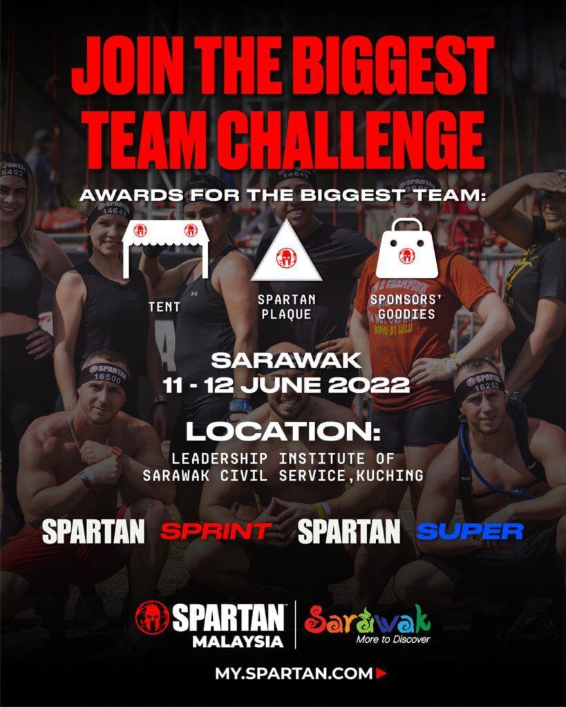Spartan, Acara Sukan Lasak Berhalangan Terbesar Dunia Bakal Diadakan Di Sarawak Jun Ini