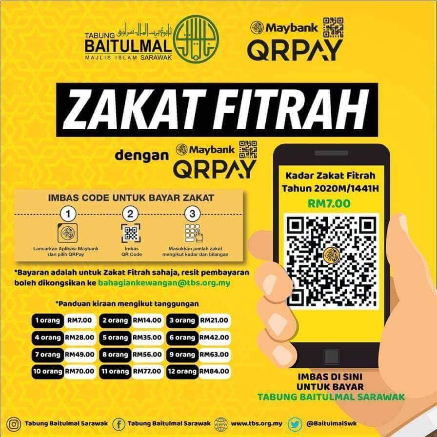 Jangan Tunggu Sampai Pagi Raya! Ini Panduan Mudah Bayar Zakat Fitrah Sarawak Secara Online