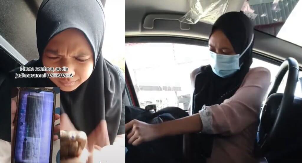 Demi Dapatkan Capaian Internet, Pelajar Dari Sabah Ini Cekal Mengikuti ODL Di Dalam Bonet Kereta