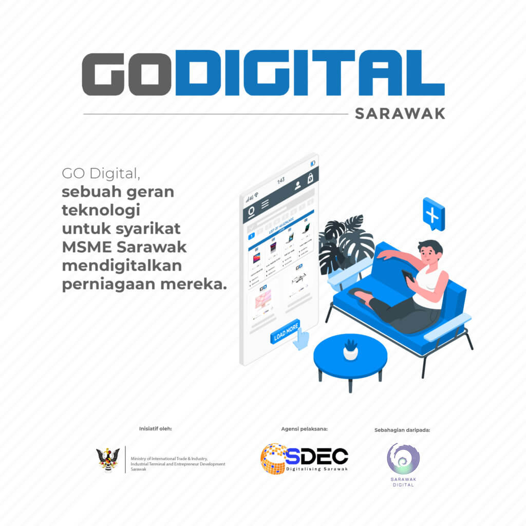 Geran Usahawan GO DIGITAL Sarawak Kembali Lagi Untuk Batch 2, Mohon Sekarang!