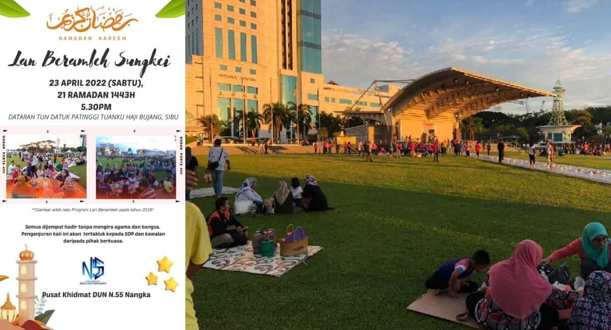 Jom Berbuka Puasa Ala-Ala Piknik, Lan Berambeh Sungkei Di Sibu Kembali Diadakan Pada 23 April Ini