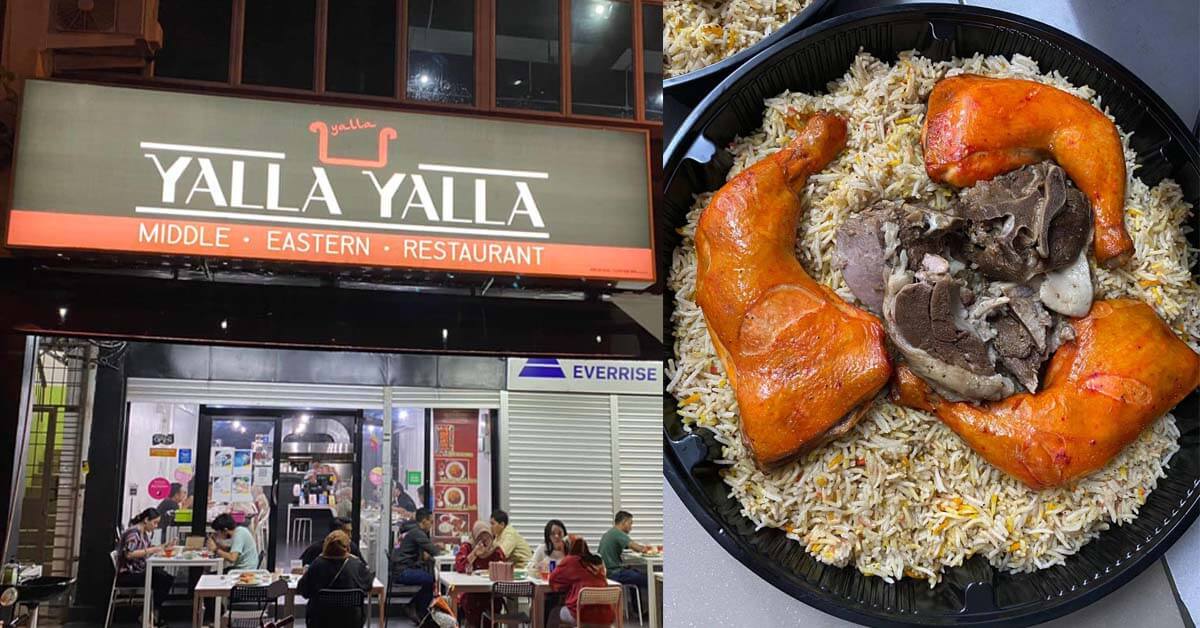 Yalla Yalla Arabic Cuisine Port Makanan Arab Authentic Di Kuching Yang 