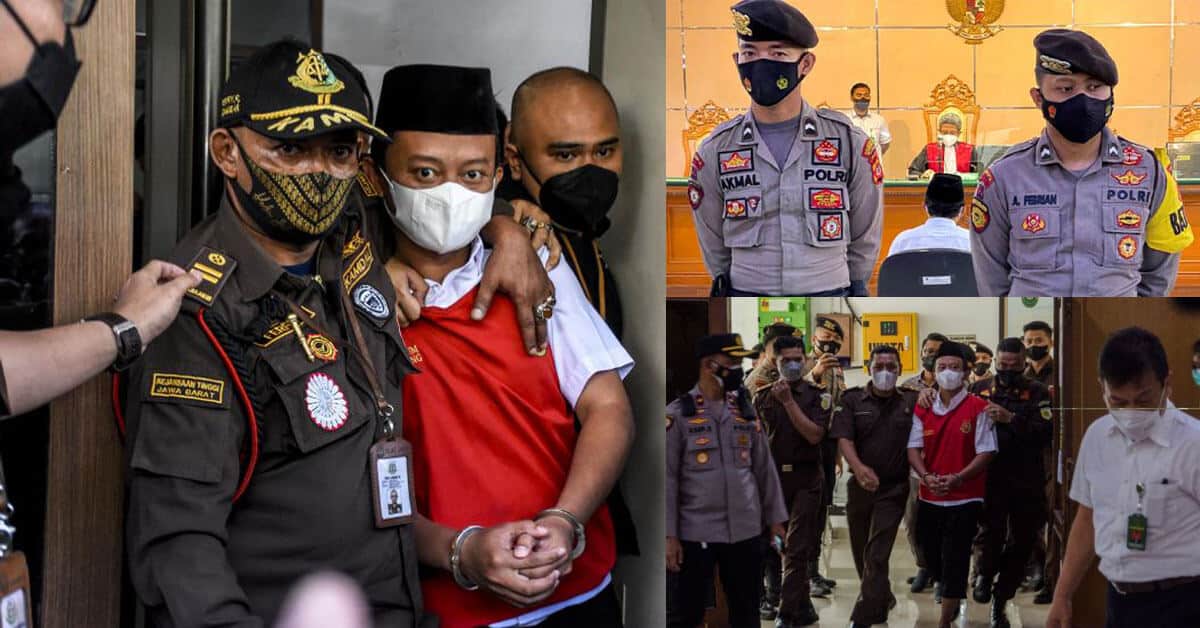 Rogol 13 Anak Murid Guru Tahfiz Di Indonesia Dijatuhkan Hukuman Mati Rogol 13 Anak Murid, Guru Tahfiz Di Indonesia Dijatuhkan Hukuman Mati