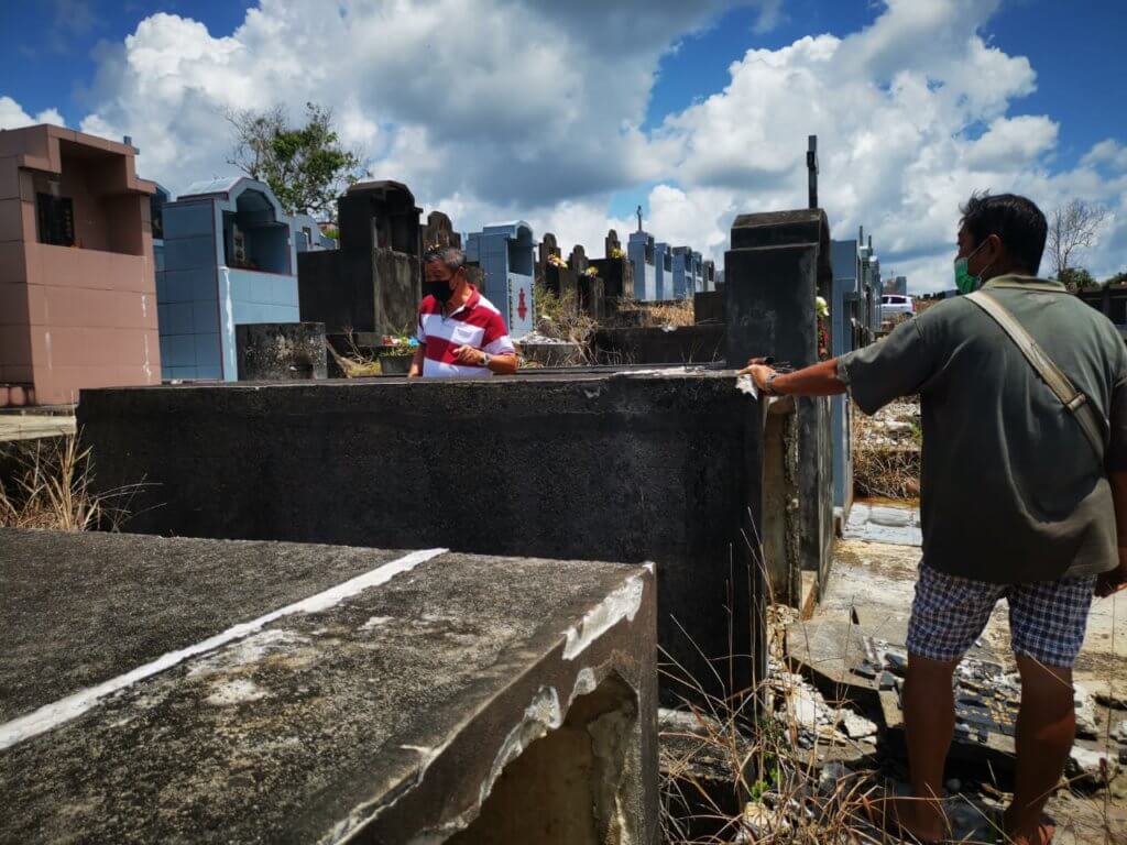 Keluarga Terkejut Kubur Di Bukit Aup Sibu Dipecah, Keranda Dibakar Dan Tulang Hilang