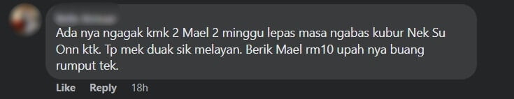 Tawar Perkhidmatan Napor Kubur, Scammer Di Semariang Ini Terima Kecaman Netizen 10 Tawar Perkhidmatan Napor Kubur, Scammer Di Semariang Ini Terima Kecaman Netizen