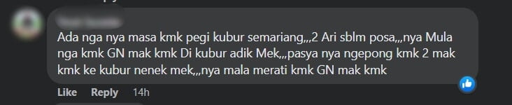 Tawar Perkhidmatan Napor Kubur, Scammer Di Semariang Ini Terima Kecaman Netizen 11 Tawar Perkhidmatan Napor Kubur, Scammer Di Semariang Ini Terima Kecaman Netizen