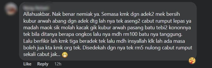 Tawar Perkhidmatan Napor Kubur, Scammer Di Semariang Ini Terima Kecaman Netizen 12 Tawar Perkhidmatan Napor Kubur, Scammer Di Semariang Ini Terima Kecaman Netizen