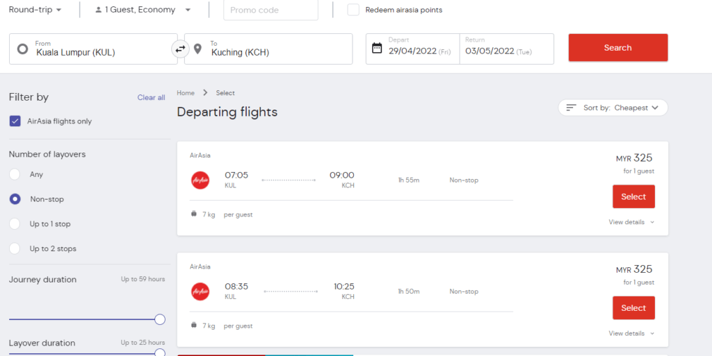 Hanya Mesra Kayangan, Tiket Flight Ke Sabah Sarawak Untuk Hari Raya Cecah RM2000 8 image 48 Hanya Mesra Kayangan, Tiket Flight Ke Sabah Sarawak Untuk Hari Raya Cecah RM2000