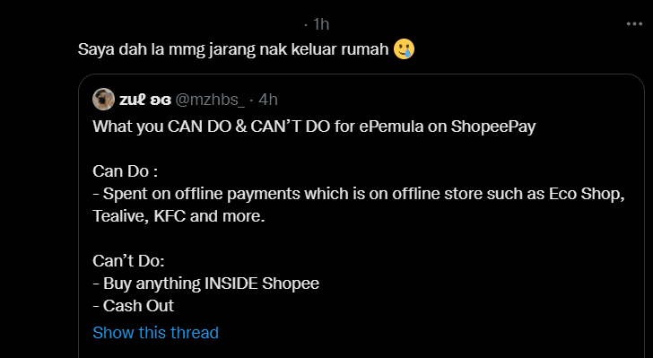 Hanya Sah Untuk Pembelian Offline Sahaja, Netizen Meluahkan Rasa Tak Puas Hati Dengan Program ePemula 10 image 52 Hanya Sah Untuk Pembelian Offline Sahaja, Netizen Meluahkan Rasa Tak Puas Hati Dengan Program ePemula