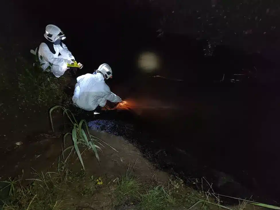 Berlaku Tumpahan Bahan Kimia Di Tuaran Sabah, Orang Ramai Dilarang Hampiri Sungai Rugading 8 Berlaku Tumpahan Bahan Kimia Di Tuaran Sabah, Orang Ramai Dilarang Hampiri Sungai Rugading