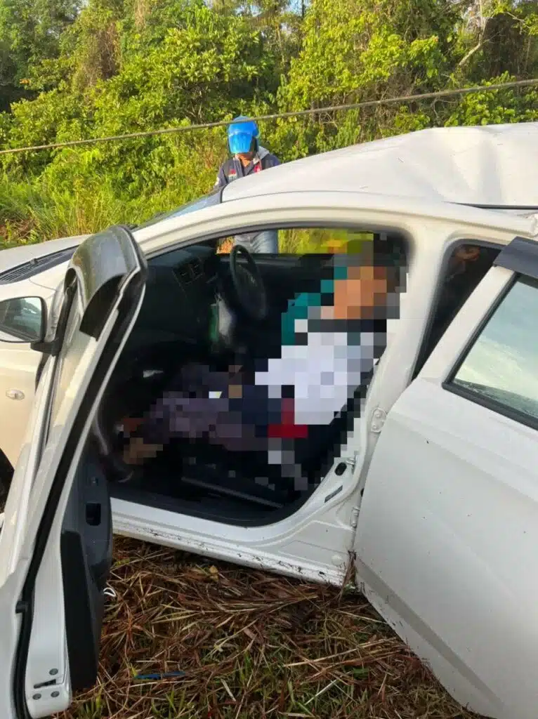 Kemalangan Ngeri Di Jalan FAC Matang Ragut 2 Nyawa Sepasang Suami Isteri