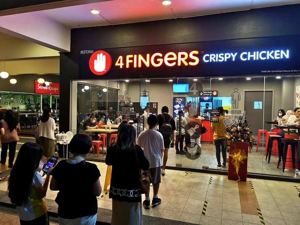 Cawangan Pertama Di Borneo, 4Fingers Crispy Chicken Kini Sudah Dibuka Di Sabah!
