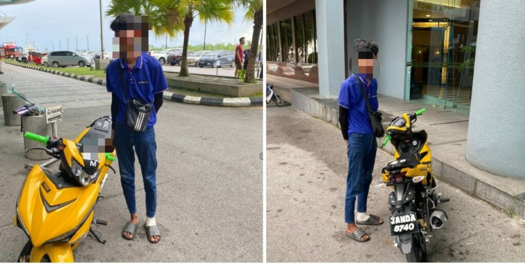 Sengaja Guna Plat 'JANDA', Pemuda Di Sibu Ditahan Polis