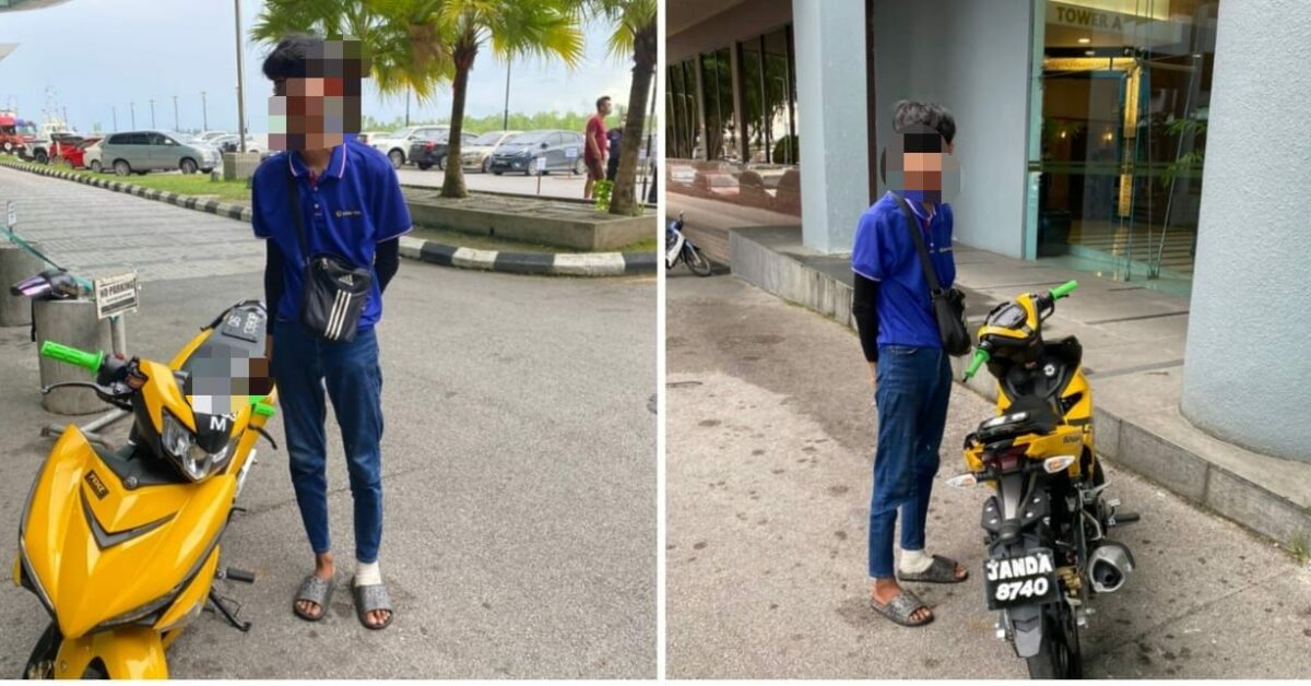 Sengaja Guna Plat 'JANDA', Pemuda Di Sibu Ditahan Polis