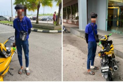 Sengaja Guna Plat 'JANDA', Pemuda Di Sibu Ditahan Polis