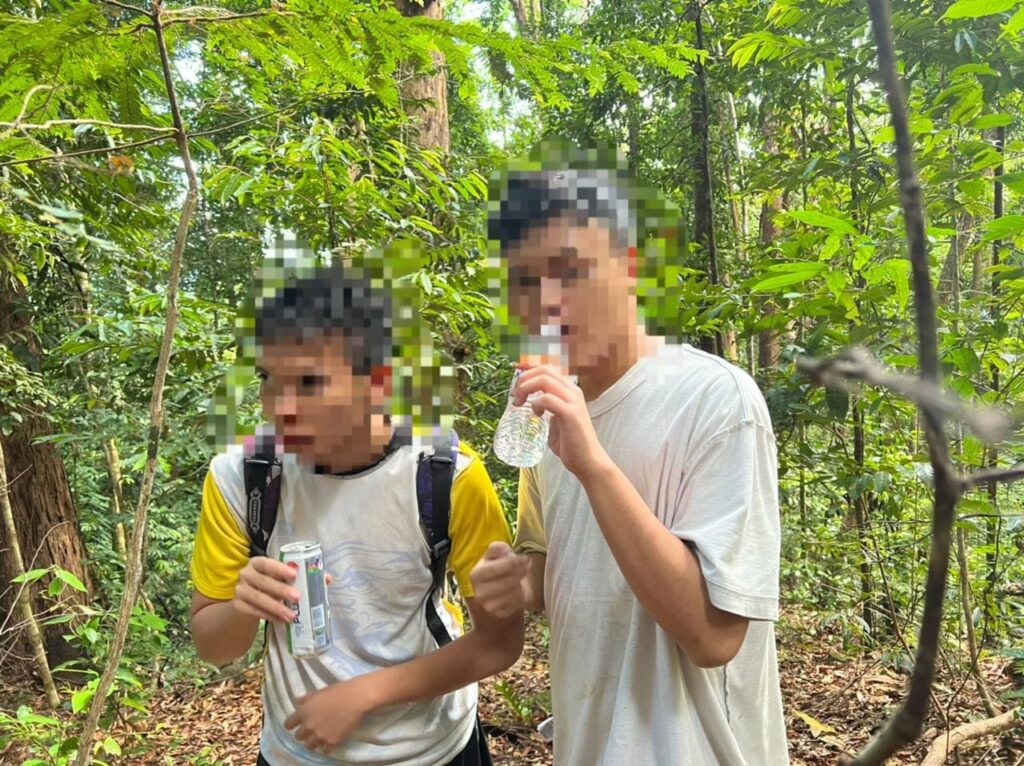 Hilang Di Permai Rainforest, Dua Remaja Sesat Semasa Mendaki Ditemui Dalam Keadaan Selamat