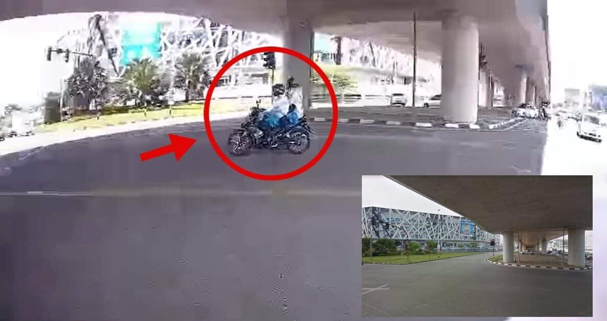 Lagak 'Kebal' Sempat Dirakam Netizen, Dua Pelajar Sekolah Berani Langgar Lampu Merah Di Kuching