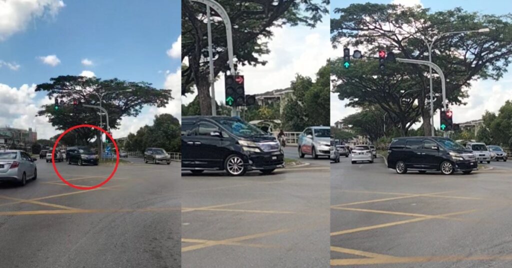 Netizen Rakam Aksi Merbahaya Vellfire Langgar Arus Di Jalan Song