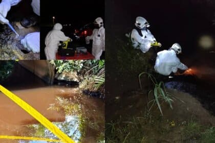 Berlaku Tumpahan Bahan Kimia Di Tuaran Sabah, Orang Ramai Dilarang Hampiri Sungai Rugading