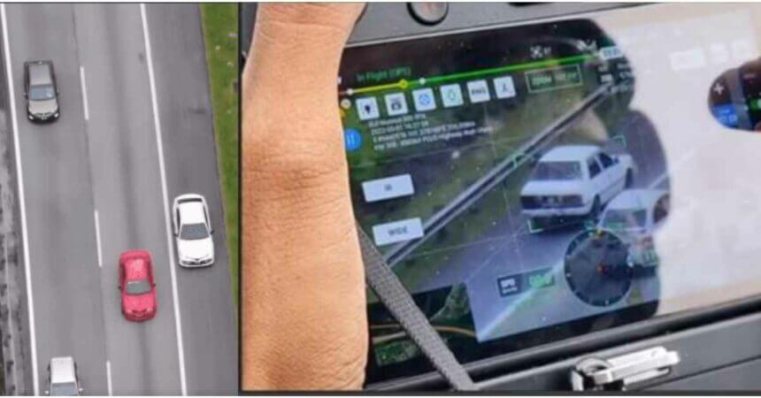 Guna Dron Pantau Pesalah Trafik, Polis Terima Pujian Netizen