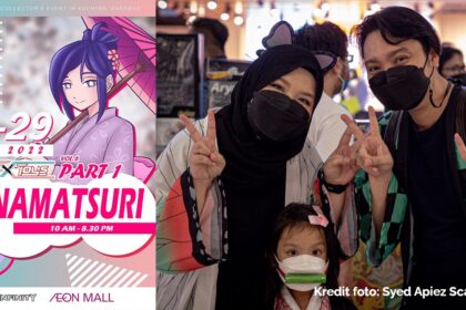 Anda Peminat Anime? Kunjungi AXT 6 - Hanamatsuri Di Aeon Mall Mulai 27 Mei Ini!