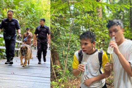 Hilang Di Permai Rainforest, Dua Remaja Sesat Semasa Mendaki Ditemui Dalam Keadaan Selamat