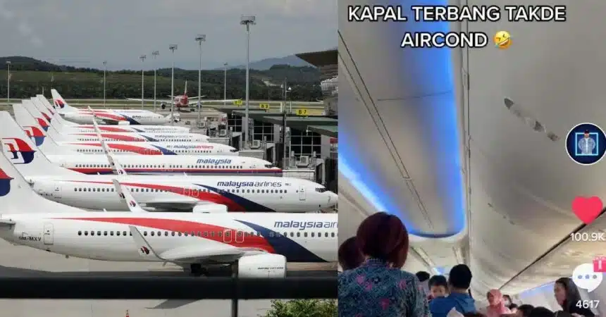 MAS Mohon Maaf Kepada Penumpang Perlu Tunggu Lama Dalam Kabin Pesawat Tanpa Penghawa Dingin
