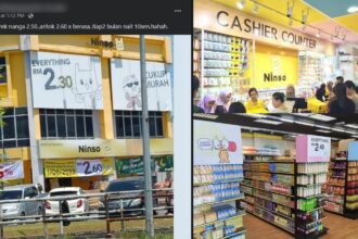 Naik Harga Lagi, Ninso Cawangan Sarawak Tukar Harga Dari RM2.30 Ke RM2.60 Bermula Jun Ini