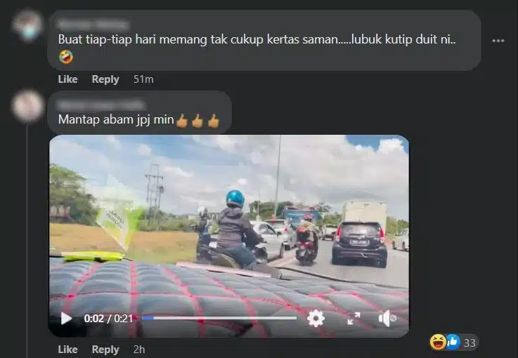 Netizen Puji JPJ Sarawak Tahan Pemandu Guna Laluan Motosikal Di Samarahan 8 Netizen Puji JPJ Sarawak Tahan Pemandu Guna Laluan Motosikal Di Samarahan