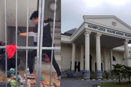 Padah Buli OKU Dengan Menembak Guna Mercun, Pekerja Syarikat Kurier Kini Didenda RM1,000 Di Kuching