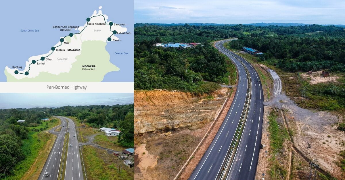 Siap 82 Peratus, Lebuh Raya Trans Borneo Sarawak-Sabah Dijangka Siap 5 Tahun Akan Datang