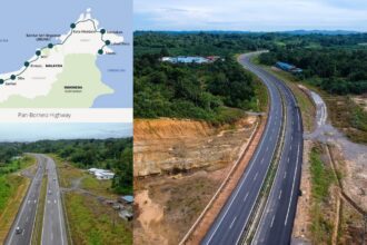 Siap 82 Peratus, Lebuh Raya Trans Borneo Sarawak-Sabah Dijangka Siap 5 Tahun Akan Datang
