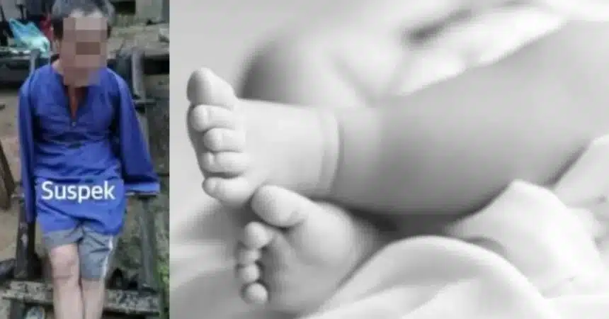 Syaitan Bertopengkan Manusia, Warga Emas Tergamak Bunuh Bayi 6 Bulan Di Sabah