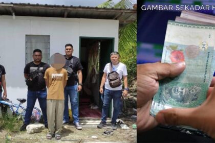 Curi Wang Simpanan Ibu Bernilai RM1.2K, Seorang Lelaki Dari Miri Diberkas Polis