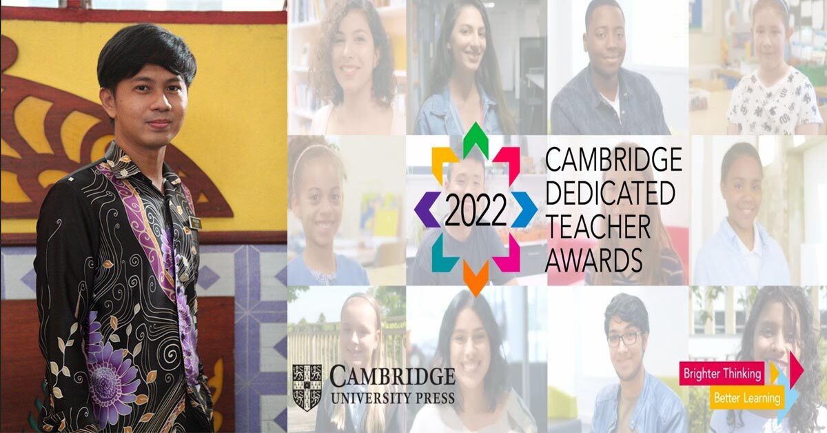 Melakar Sejarah, Guru Dari Sabah Ini Memenangi Anugerah Guru Berdedikasi Cambridge