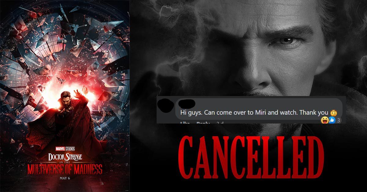 Dr Strange 2 Diharamkan Di Brunei, Warga Sarawak Jemput Warga Brunei Menonton Di Miri