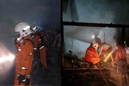 Kanak Kanak OKU Rentung Dalam Kebakaran Di Saratok