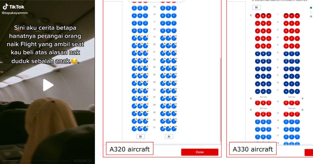 Bayar Tempat Duduk Flight Tepi Tingkap, Tapi Diambil Orang Lain Sebab Nak Duduk Dengan Anak