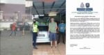 2 Lelaki Bergaduh Kerana Kereta Bergesel Di Kuching Akhirnya Ditangkap Polis