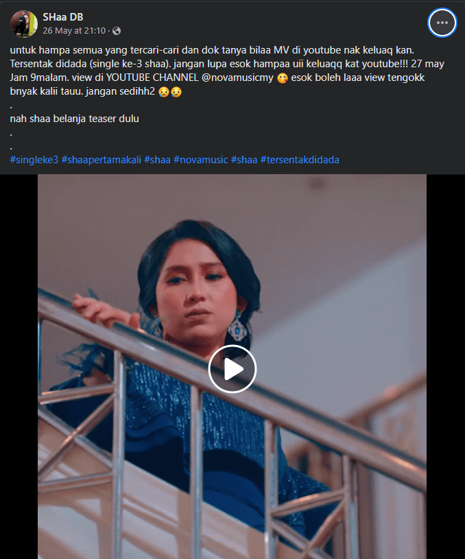 Lagu Iban Diciplak Dan Digelar 'Single' Baru, Penyanyi Asal Tersentak Kecewa
