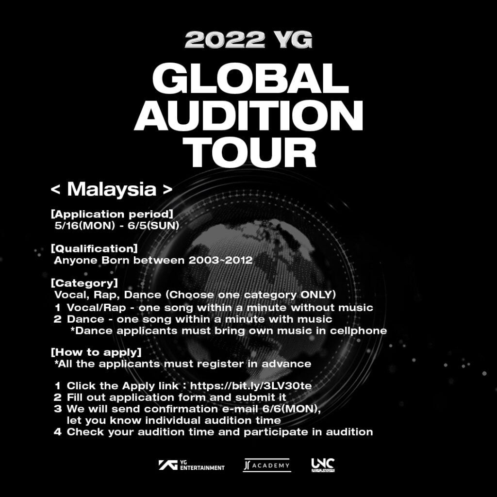 Nak Jadi The Next Blackpink Atau BigBang, YG Entertainment Bakal Mengadakan Uji Bakat Di Malaysia