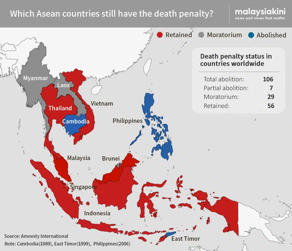 Hukuman Mati Mandatori Dimansuhkan Di Malaysia