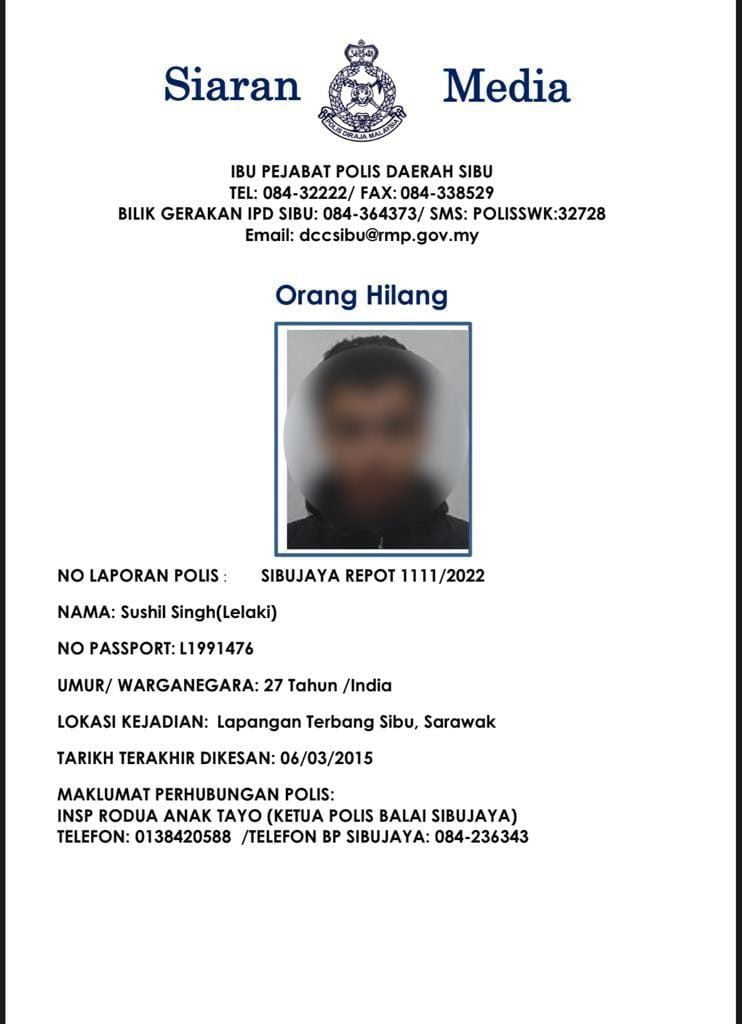 Lelaki Disangka Hilang 7 Tahun Lalu, Rupanya Sudah Berumah Tangga Dengan Warga Tempatan Di Sibu