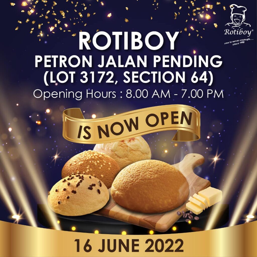 Tak Perlu Beratur Panjang Lagi! Rotiboy Kini Sudah Buka Cawangan Kedua Di Kuching