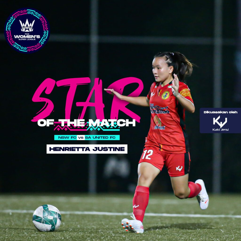 MVP Wanita Skuad Bola Sepak Kebangsaan, Kenali Henrietta Justine Asal Dari Sabah