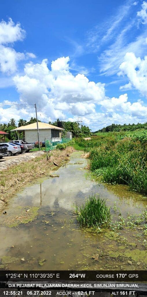 Kelibat Buaya Dikesan Di Sekolah Rendah Simunjan, SFC Nasihatkan Orang Awam Berwaspada
