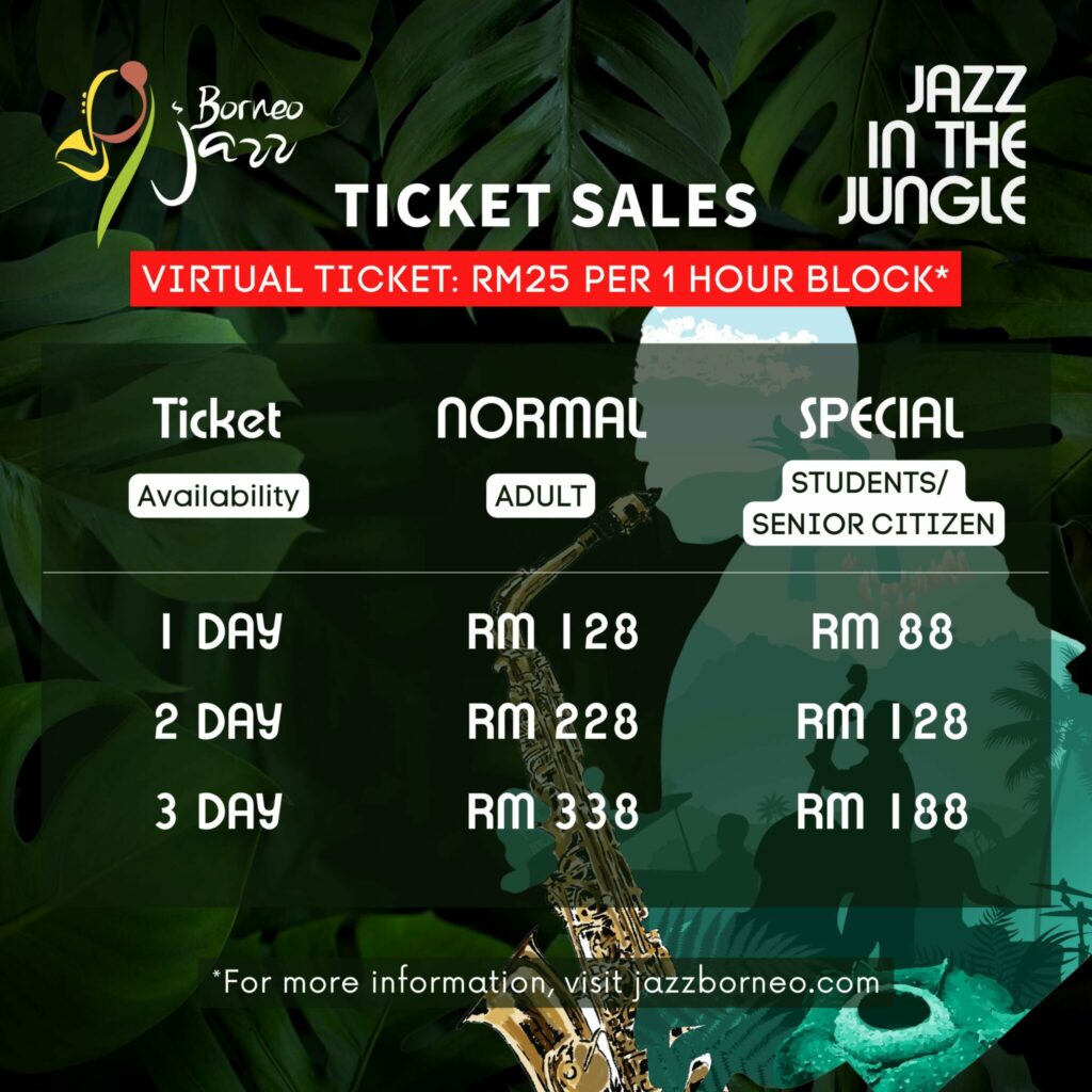 Lagi Event Menarik Bermula Pada Hari Ini, Jom Meriahkan Borneo Jazz 2022 Di Coco Cabana Miri!