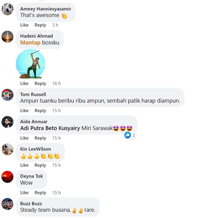Tonton Filem Mat Kilau Pakai Busana Pendekar Melayu, Kumpulan Ini Tarik Perhatian Netizen Di Miri